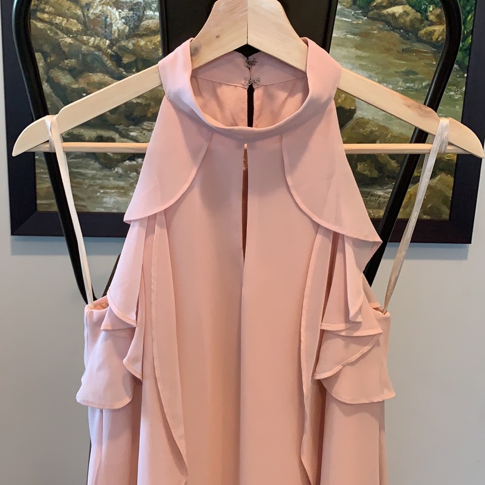 BCBGeneration Ruffled Dress💗 - Picture 3 of 6